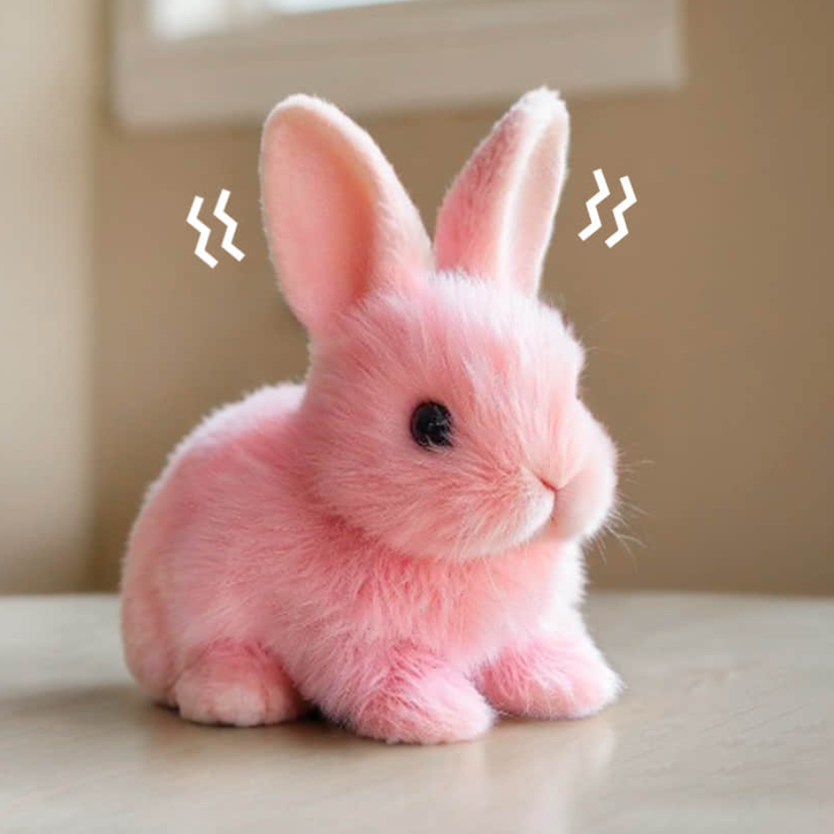 Běhající a skákající králíček přináší dětem spoustu radosti a zábavy🎀
