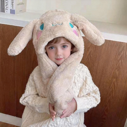 Vnoučaty neodolatelný velikonoční dárek – hebká králičí čepice s pohyblivými oušky 🐰