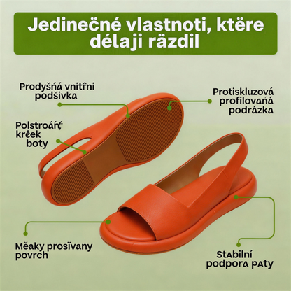 Zoeurva – pohodlné dámské sandály | ergonomická podpora